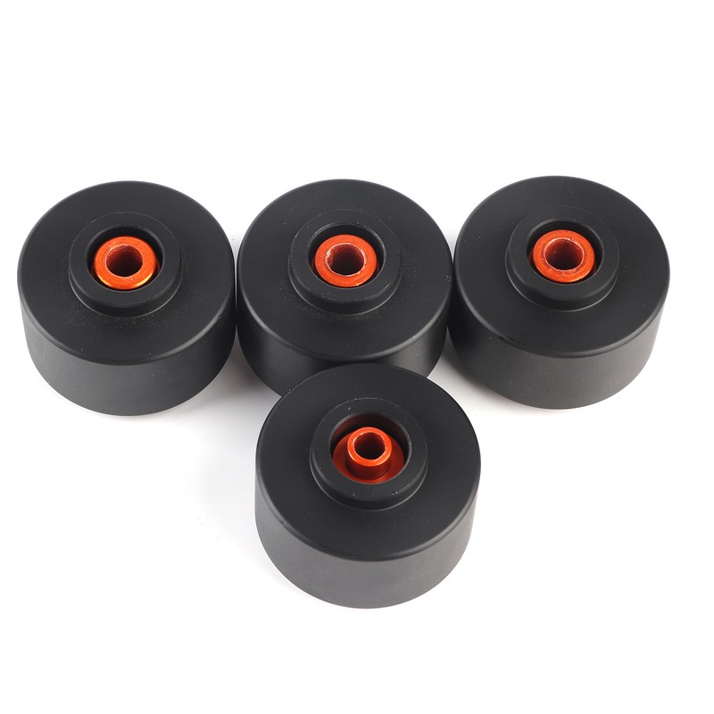 4pcs CNC Front &amp; Rear Fork Wheel Frame Slider Crash