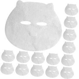 Baluue Mascarillas Faciales para Niños 100 Piezas 17.5x15.5 Cm No Tejidas Transpirables Cuidado Piel Suavizante Uso Diario Hogar Spa