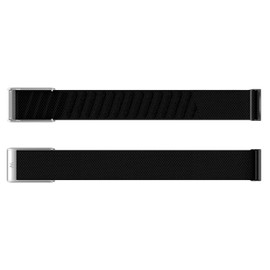 WHOOP SuperKnit Luxe – Compatible with One and Peak – Comfortable, Durable, Performance Accessory for Health & Fitness Wearable – Premium Metals – 24/7 Activity, Sleep, Recovery Tracker, Obsidian