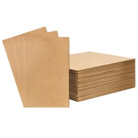 Haploon Corrugated Cardboard Sheets 30 Pack Large Flat Packaging Inserts