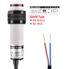 Heschen M18 Column Infrared Photoelectric Proximity Switch, Diffuse Reflection Type,