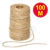 Baker Ross AG222 Natural Textured Hessian Jute Twine for Crafting