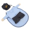 Pet Mail Carrier Costume Soft Funny Costumes Pet Suit with