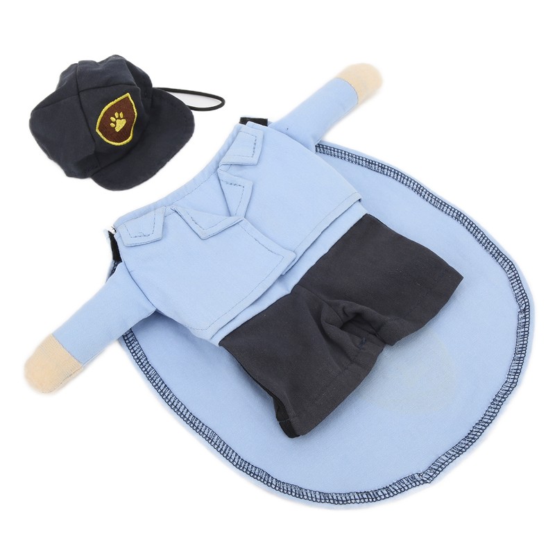Pet Mail Carrier Costume Soft Funny Costumes Pet Suit with