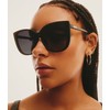 Quay - Womens Sunglasses, Polarized Square Lenses with UV Protection,