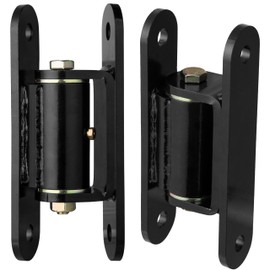 Heavy Duty Gate Hinges ，7in Can Be Bolted or Welded On Heavy Duty Large Wood or Metal Gates, 1100 lbs Max Load,Built-in Roller Bearing Hinges Opened 90° Inward or Outward,2pack
