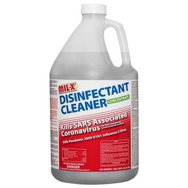VitaBoost Mil-X Disinfectant Super-Concentrate, Makes 64 Gallons of Ready to Use Spray, for Household and Commercial, 128oz (1 Gallon)