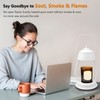 Candle Warmer Lamp With GU10 Bulbs Adjustable Candel Warming Lantern