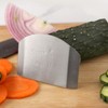 Stainless Steel Finger Guard Anti-Cut Slicing Guard Finger Protector Guard 10ea