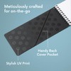 Notsu Reporter's Notebooks 2-Pack | Black Pocket Spiral Reporter Notepads