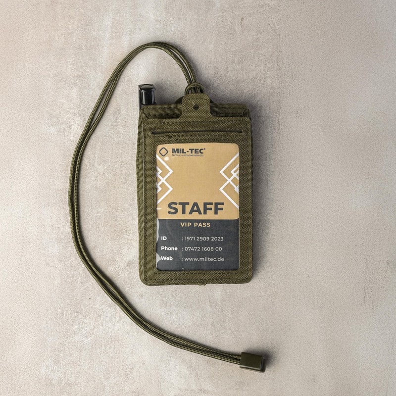 Mil-Tec ID Card Case, Tactical ID Card Holder, MOLLE Compatible