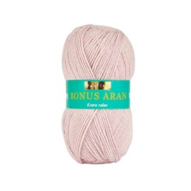 Hayfield Bonus Aran Yarn, Mauve Marl (588), 100g
