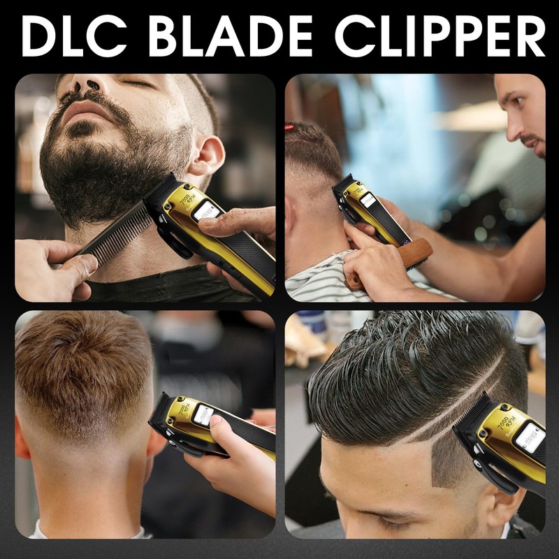 DSP Professional Barber Clipper Cordless, Hair Clipper for Men, Powerful