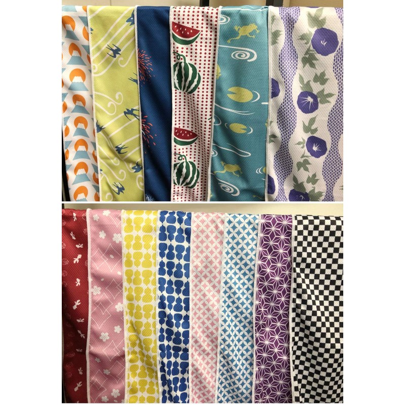 Maruwa Boeki Koedo Cool Towel Fireworks Size: Approx. W20 D100