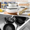 2 Pack Removable Handles for Pots and Pans - Universal