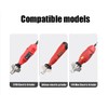 AOKLIT 30 pcs Diamond Chainsaw Sharpener 1/8" Shank,Titanium Plated Burr