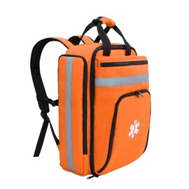 First Aid Bag Multi-Pocket Empty Emergency Backpack First Responder Trauma Bag for Camping Hiking Traveling Vacation