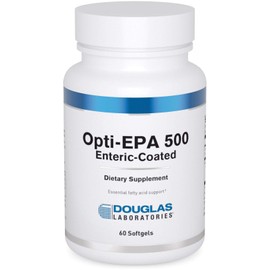 Douglas Laboratories Opti-EPA 500 | Enteric-Coated to Support Brain, Eyes, Pregnancy and Cardiovascular Health | 60 Softgels