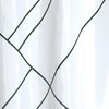 MSV Anti-Mould Shower Curtain - Anti-Bacterial, Washable, Waterproof, with 12