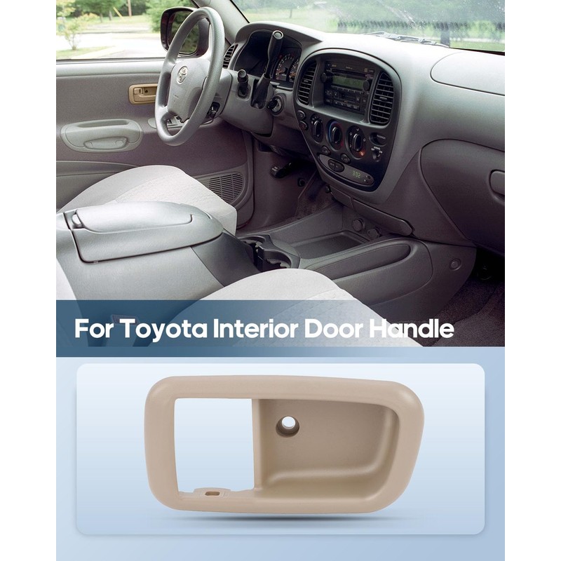 ECCPP Interior Door Handle 2000-2006 for Toyota for Tundra Inner