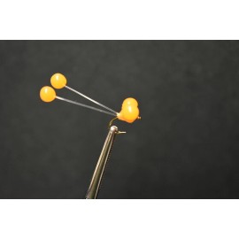 My Own 1 Fly, Orange Egg Cluster Nymphs Fly Fishing Fly Flies, You Choose Size - Size 14