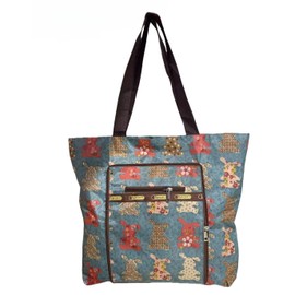 couragejoy Reusable Shopping Bags Foldable Washable Waterproof Large Grocery Bags Heavy Duty Sturdy Daily Bags, Color4, Large