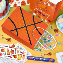 Regalos de Baloncesto para Fiestas de Baloncesto, Regalos de Equipo de Baloncesto, Bolsas de Regalo de Baloncesto, Bolsas de Regalo, Pulseras de Baloncesto, Llaveros