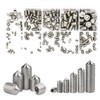 Skyzone Set of 200 Grub Screws Assortment Set, M3/M4/M5/M6/M8 Allen