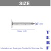 TERF® 10mm X 3mm Galvanised ELH Clout Nails 10mm (3/8'')