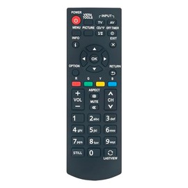 N2QAYB000825 Replace Remote Control Compatible with Panasonic Viera TV TH-L32XV6G TH-L39EV6G TH-L32XV6K TH-L39EV6K TH-L32XV6M TH-L39EV6M TH-L39EV6X