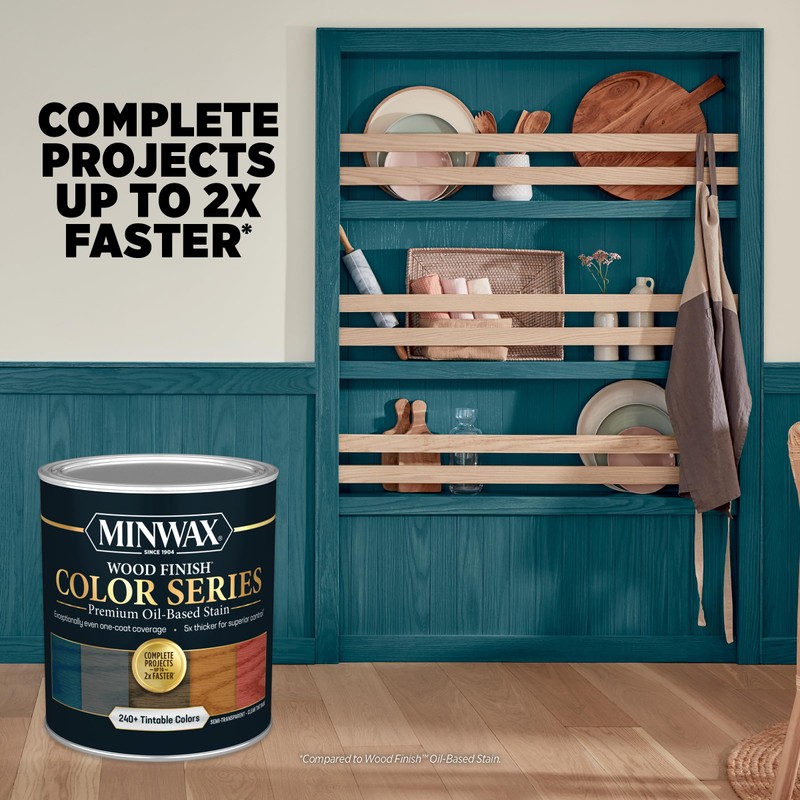 Minwax® Wood Finish® Color Series, Simply White, 1 Quart