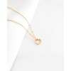 Collar de Corazón en Chapa de Oro 22K para Mujer,