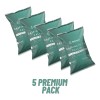 5 Pack Caseinato De Calcio 100 Gr C/u Natural Natural