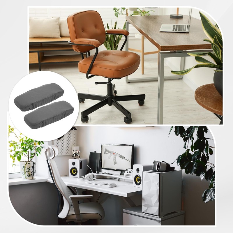sourcing map Chair Armrest Slipcovers Covers, 22 x 7mm Polyester