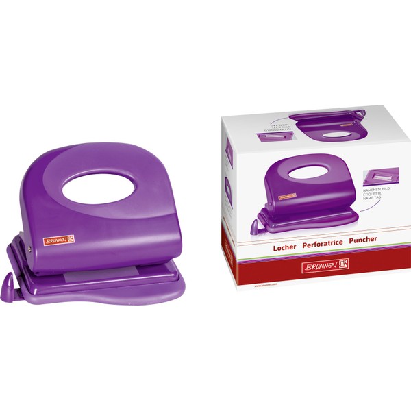 Fountain Punch Unit (Office) Colour Code, Metall/Plastic, 20 Sheet, Purple