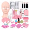 Kit Pestanas Practica Extension Pestañas 1x1 Profesional
