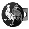Metal Embossed Emblem Trailer Hitch Cover (Fits 2" Receivers, Rooster