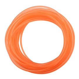 Orange Smooth PU Polyurethane Round Belt for Drive Transmission(5mm*10m)