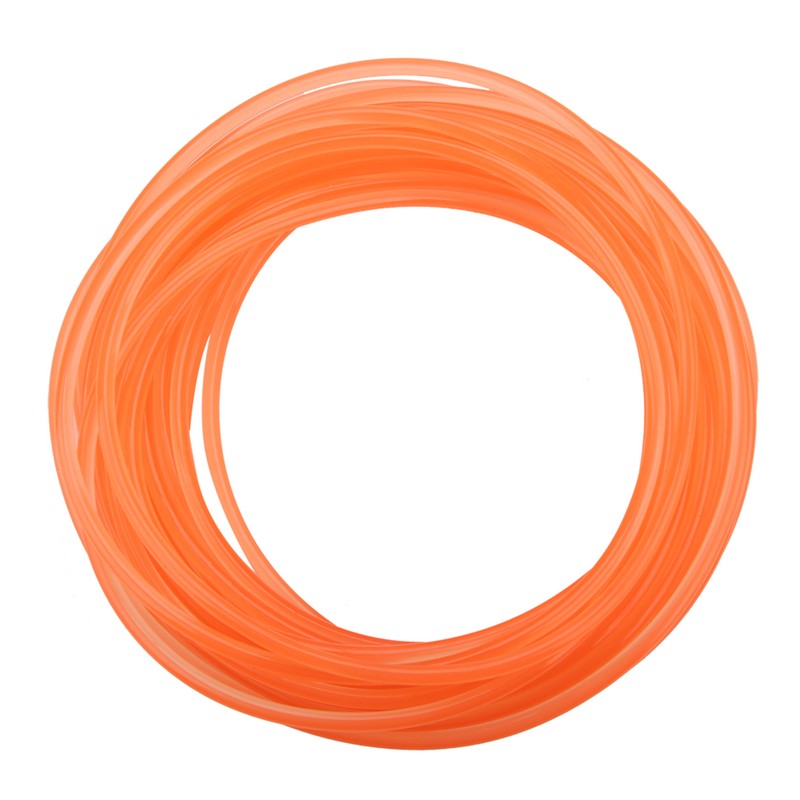 Orange Smooth PU Polyurethane Round Belt for Drive Transmission(5mm*10m)