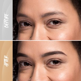 Boobeen Dual-Color Eyebrow Powder with Eyebrow Seal Stamp, Waterproof Nature Eye Brow Makeup, Brow Definer Powder Eyebrow Filler to Shape Perfect Brows