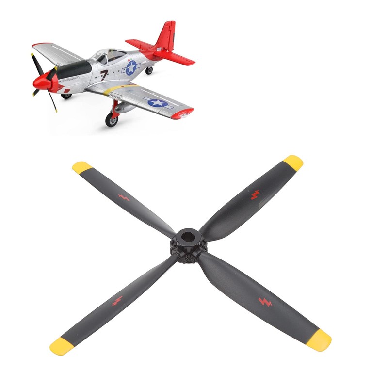 Alomejor RC Car Propeller Replacement, RC Aircraft Propeller for XK