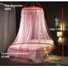 VETHIN Princess Bed Canopy for Girls Double Layer Sheer Mesh