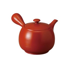 Ale-net Teapot Pot, 7.1 x 6.3 x 4.1 inches (18 x 16 x 10.5 cm), 18.0 fl oz (520 cc), Shuduji Suji Teapot (Refreshing Net), Ceramic (Earth), Tokoname Ware, Made in Japan