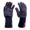 2er Set culinario Grillhandschuhe/Backhandschuhe, Profi Topflappen, bis 250 °C hitzebeständig,