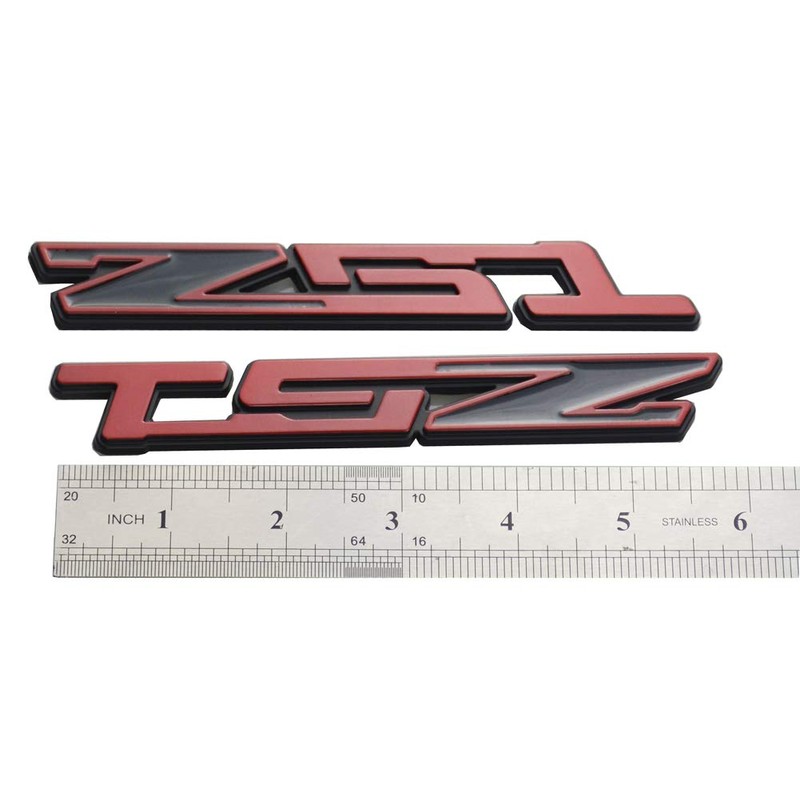 2Pcs Z51 Emblem Badge 3D Nameplate Letter Replacement For C5