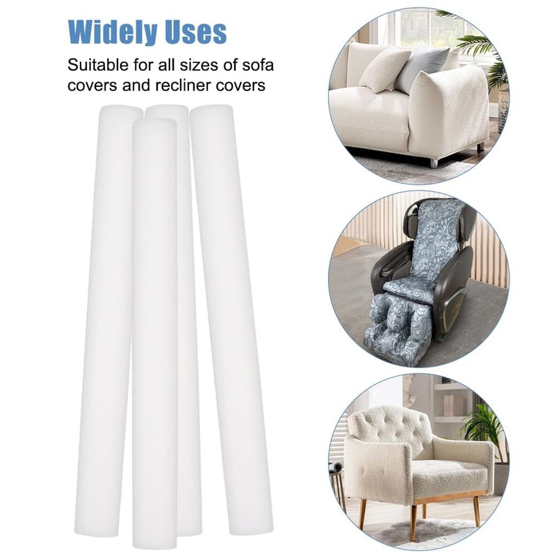 14 Pack Foam Sticks Sofa Cover, 23cm Tuck Gap Filler