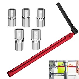 Cimown Stand Tap Nut Connectors 8-12 mm, Stand-Up Tap Wrench, Tap Mounting Tool, Universal Tool for Tap Tool