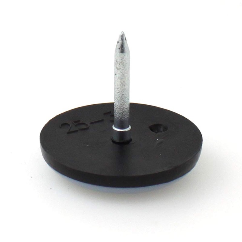 16pcs Nail-in PTFE Teflon Furniture Glides 22mm for Tables and