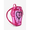 Monster High Draculaura Coffin Translucent Figural Mini Backpack PINK NONE