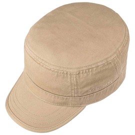 Stetson Gosper Army Cap urban (XXL (62-63 cm) - dark beige)